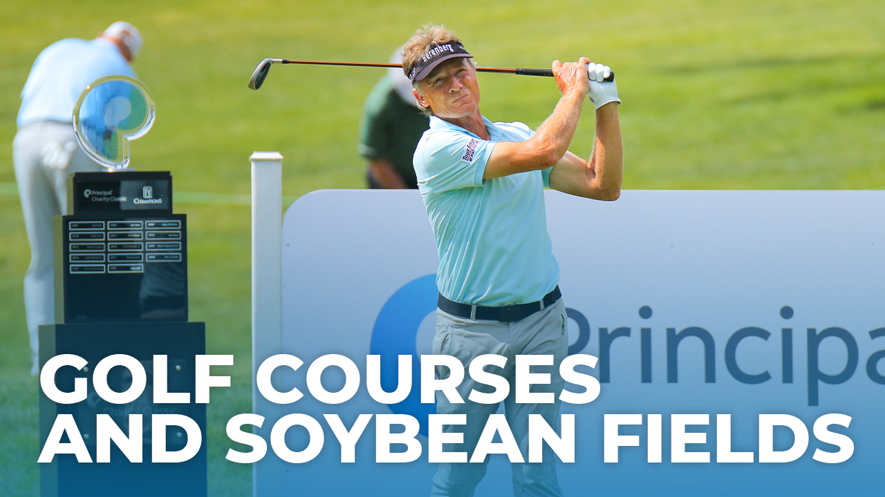 Golfer at the PGA Tour Principal Charity Classic