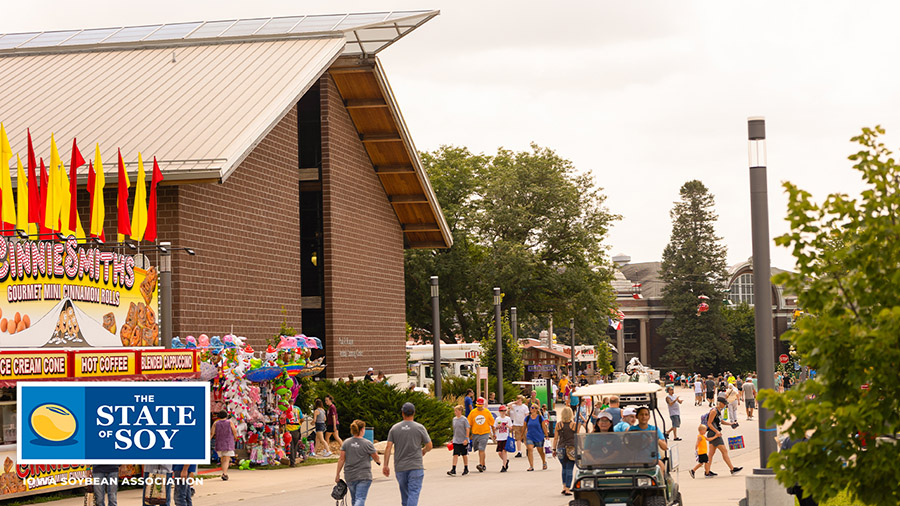 Fair grounds in Des Moines