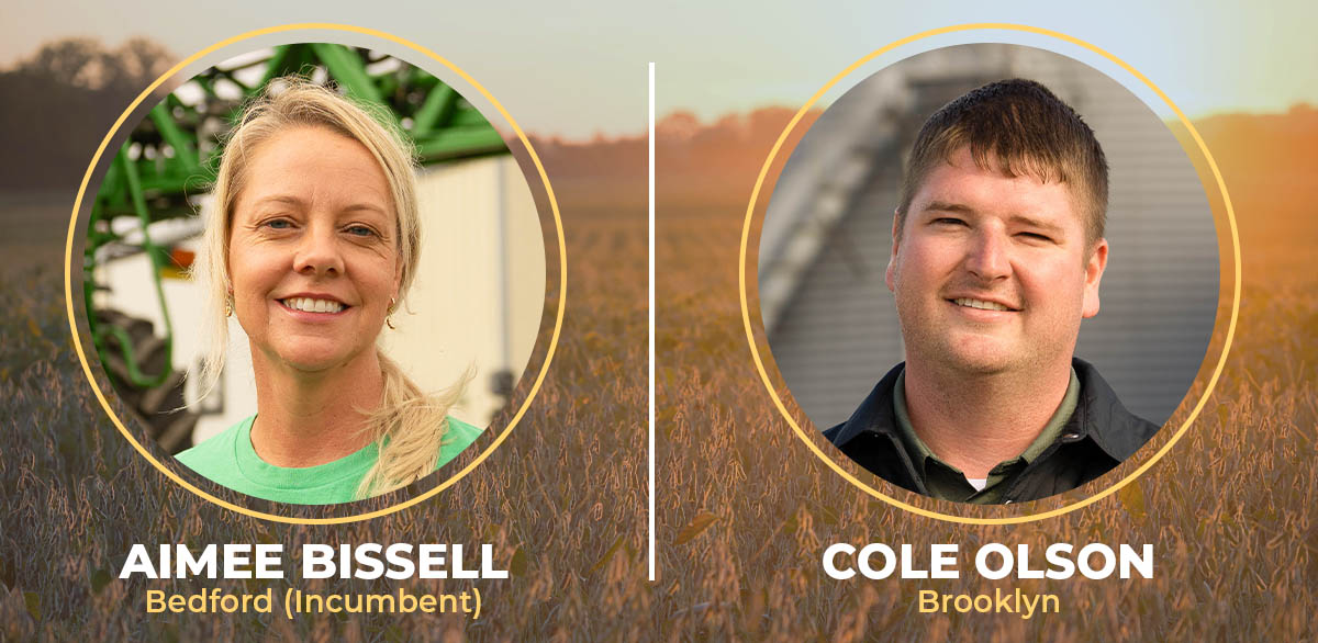 Farmer director candidates for the at large race 1