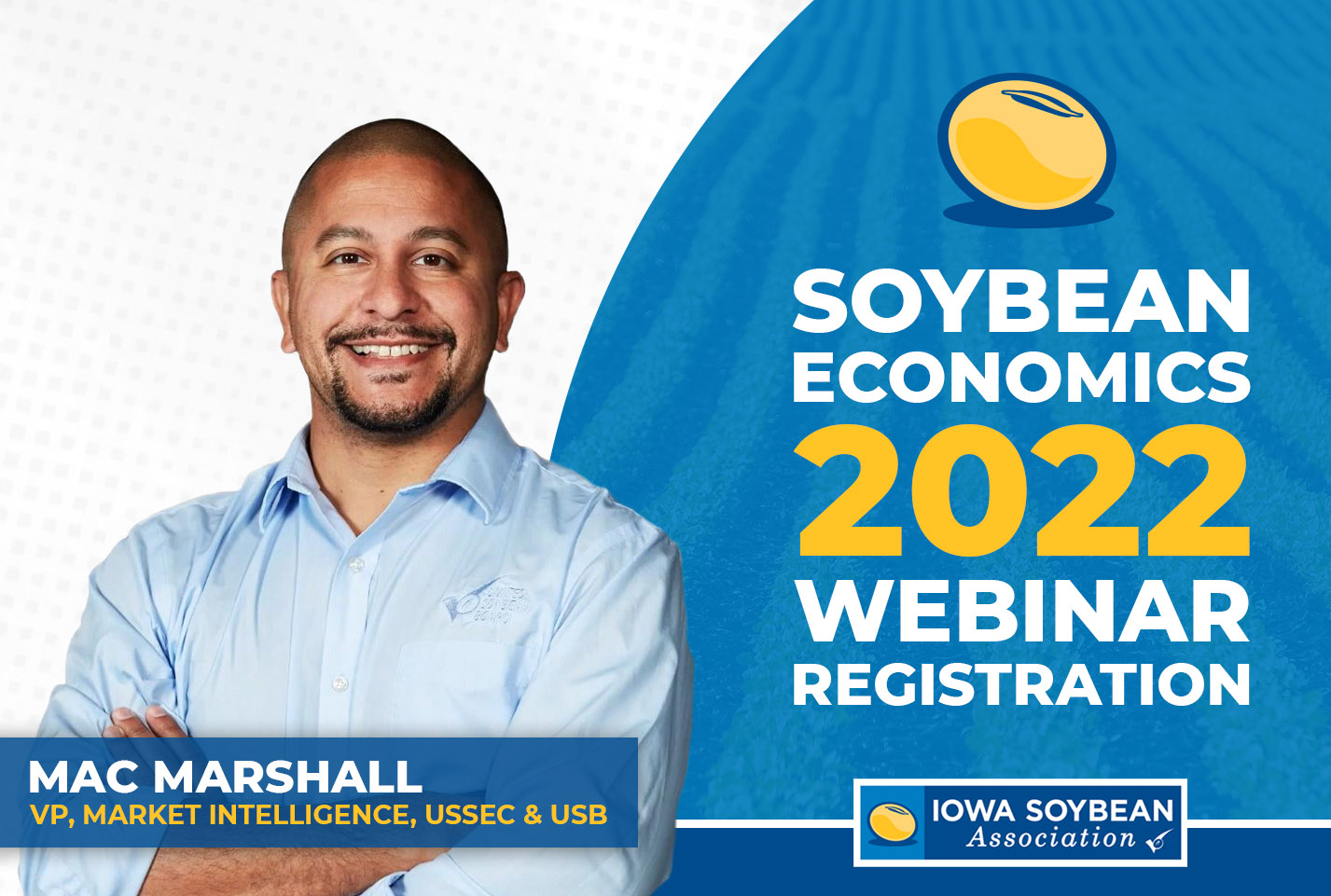 Webinar about soybeans featuring Mac Marshall