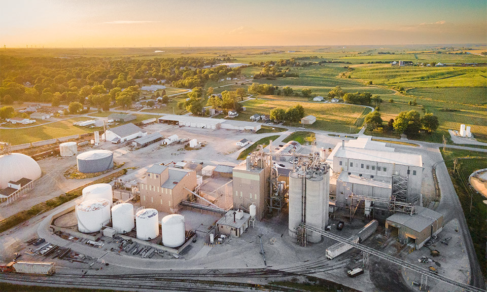 Agriculture facility in Creston Iowa