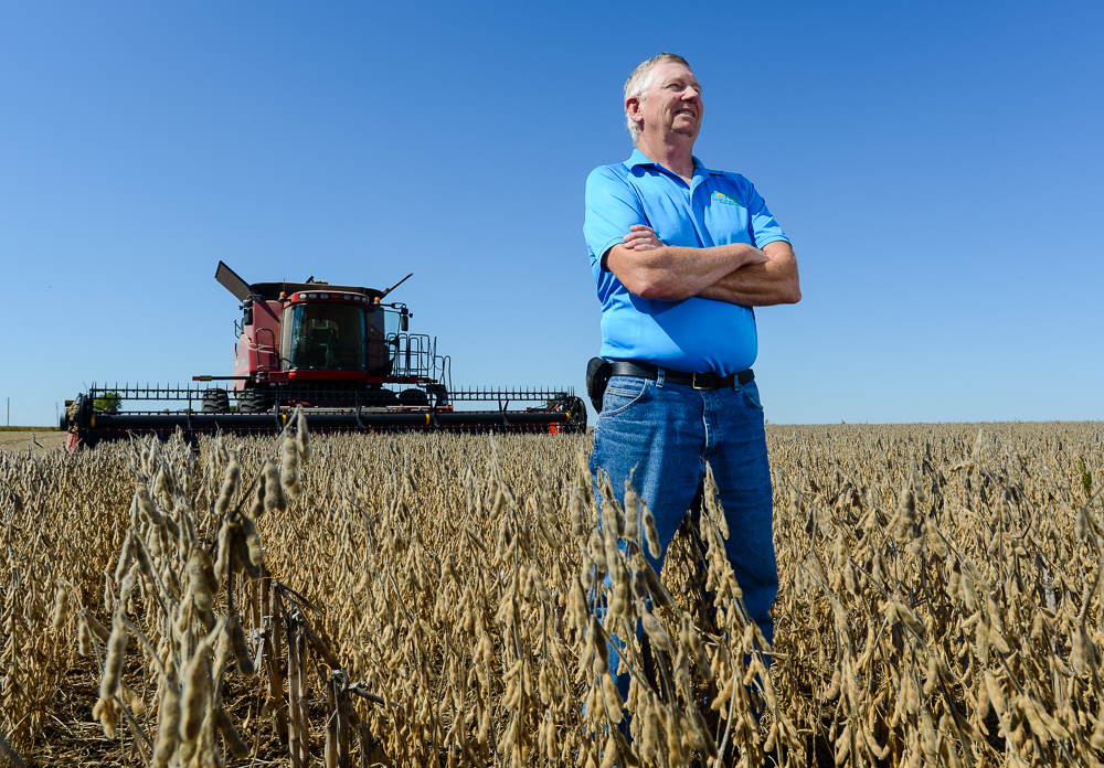 John Heisdorfer, past president of the American Soybean