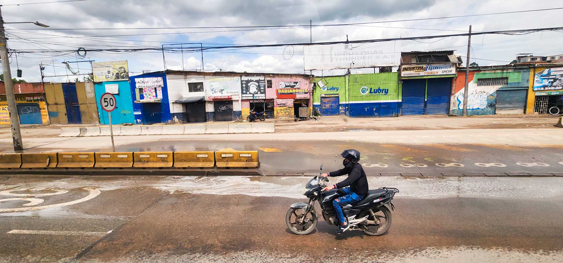 Streets of Bogota, Colombia