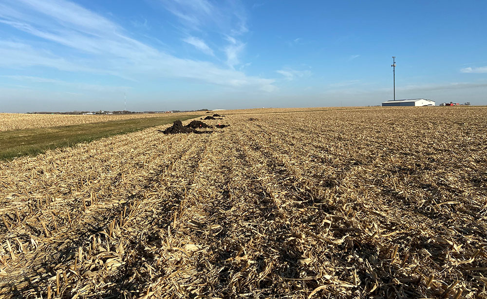 ISU will use this field to evaluate the benefits of man